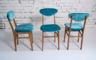 What are the advantages of upholstering older furniture